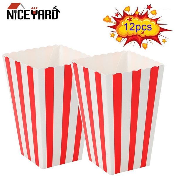NICEYARD 12Pcs/Lot Favor Candy Treat Popcorn Boxes Baby Shower Decoration For Wedding Christmas Birthday Party Supply1
NICEYARD 12Pcs/Lot Favor Candy Treat Popcorn Boxes Baby Shower Decoration For Wedding Christmas Birthday Party Supply1