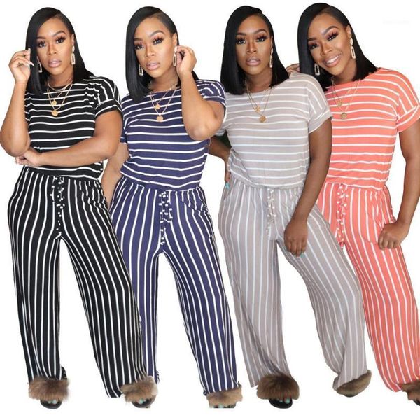 fashion women stripes jumpsuits summer new arrival short sleeves crew neck women casual rompers loose daily wear outfits 20201, Black;white
fashion women stripes jumpsuits summer new arrival short sleeves crew neck women casual rompers loose daily wear outfits 20201, Black;white