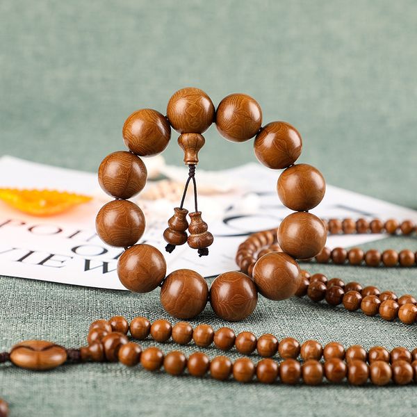 wutai mountain liudaomu xianglong bracelet, buddha beads, single ring string, wooden rosary, literary and playful hand ornaments, Black
wutai mountain liudaomu xianglong bracelet, buddha beads, single ring string, wooden rosary, literary and playful hand ornaments, Black