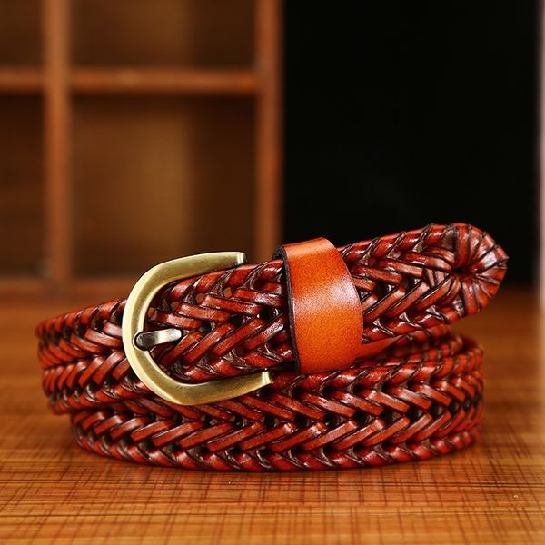8iyml factory hand woven leisure decoration alloy women's cowhide factory pin hand woven leisure belt women's belt alloy pin cowhi, Black;brown
8iyml factory hand woven leisure decoration alloy women's cowhide factory pin hand woven leisure belt women's belt alloy pin cowhi, Black;brown