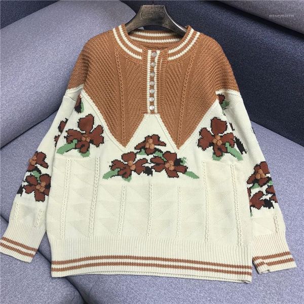 women's sweaters women's sweater 2021 retro jacquard fashion loose sweater1, White;black
women's sweaters women's sweater 2021 retro jacquard fashion loose sweater1, White;black