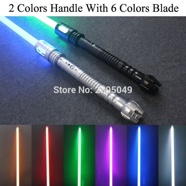 new arrival 12 types 1 pcs lightsaber skywalker blue vader sword 120cm electronic toy light slight toy for chilren gift q0113
new arrival 12 types 1 pcs lightsaber skywalker blue vader sword 120cm electronic toy light slight toy for chilren gift q0113