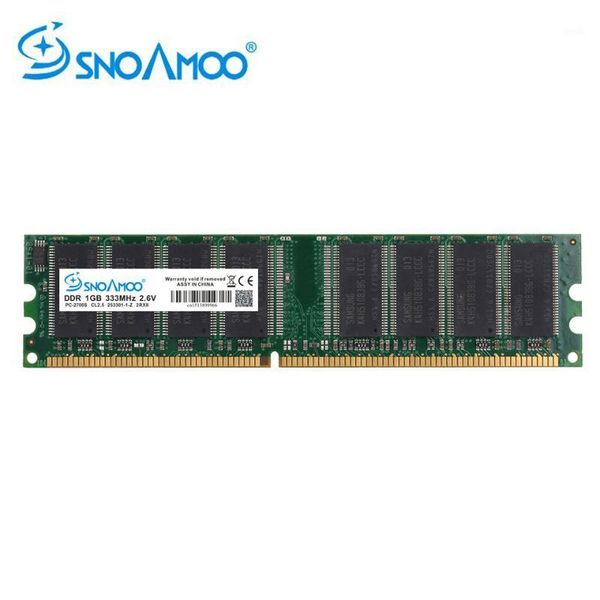 snoamoo ddr1 ddr 1gb pc2700/3200 ddr 333mhz/400mhz 184pin deskpc memory cl2.5 dimm ram 1g lifetime warranty1
snoamoo ddr1 ddr 1gb pc2700/3200 ddr 333mhz/400mhz 184pin deskpc memory cl2.5 dimm ram 1g lifetime warranty1