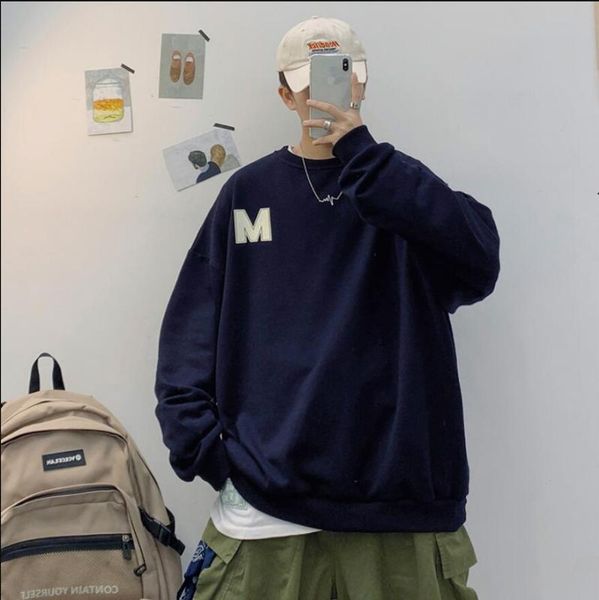 mens sweatshirts hoodies letter print loose casual pullover youth fashion trend male long sleeve clothing, Black
mens sweatshirts hoodies letter print loose casual pullover youth fashion trend male long sleeve clothing, Black
