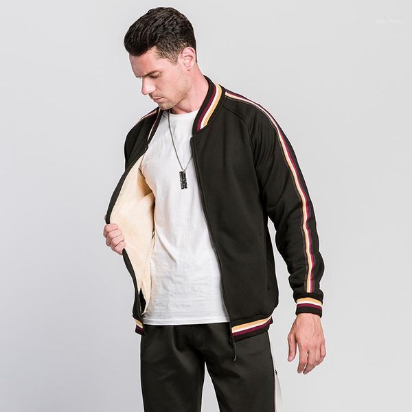 2020 winter new basic jackets for men sweater plus velvet thickening warm cardigan zipper coat solid color ropa de hombre1, Black;brown
2020 winter new basic jackets for men sweater plus velvet thickening warm cardigan zipper coat solid color ropa de hombre1, Black;brown