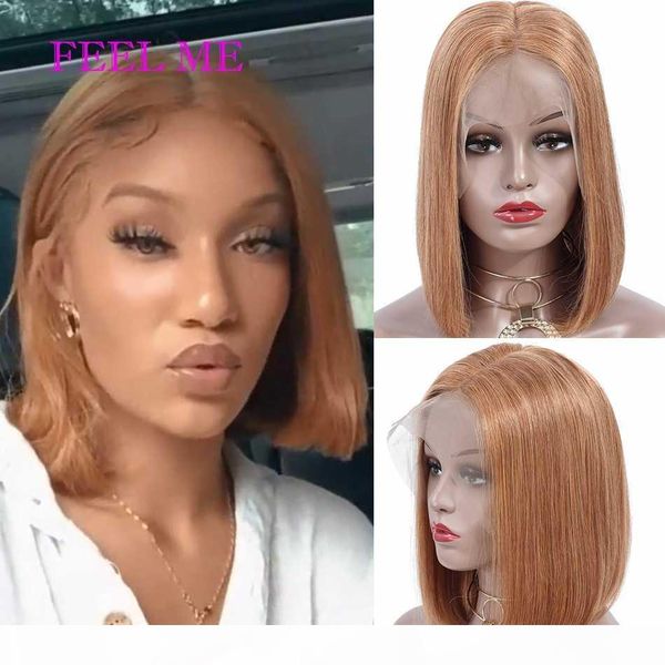 feelme #27 bob lace front wigs 150% density 13x4 frontal short human hair wigs brazilian straight lace front human hair, Black;brown
feelme #27 bob lace front wigs 150% density 13x4 frontal short human hair wigs brazilian straight lace front human hair, Black;brown