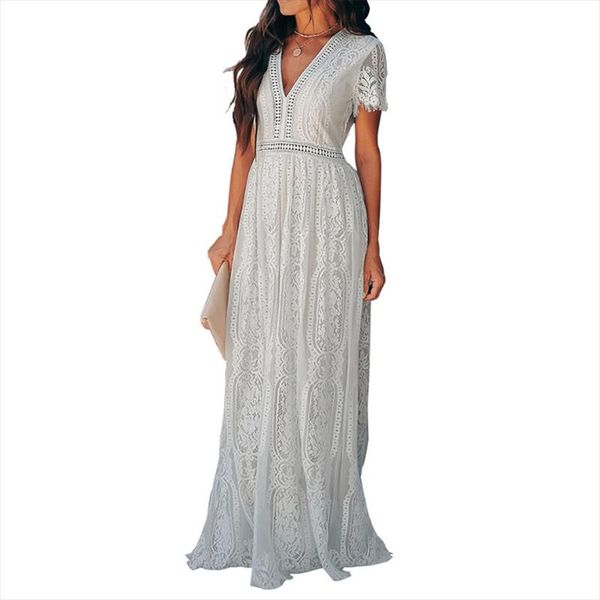 2020 new lace floral maxi dresses fashion elegant women formal gown wedding evening party prom long dress, Black;gray
2020 new lace floral maxi dresses fashion elegant women formal gown wedding evening party prom long dress, Black;gray