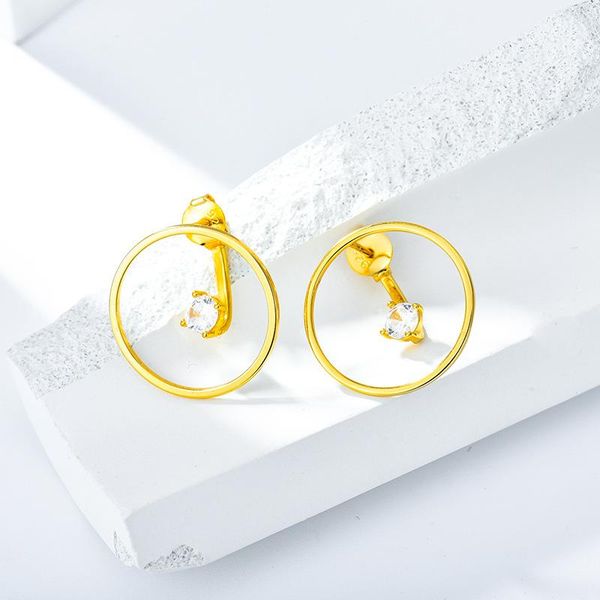 korea s925 sterling silver cold wind temperament circle earrings europe and america ins niche design high-end earrings, Golden;silver
korea s925 sterling silver cold wind temperament circle earrings europe and america ins niche design high-end earrings, Golden;silver