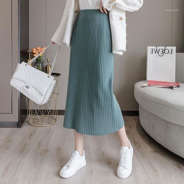 skirts 2021 spring women knitted long bodycon high waist elastic saia faldas female pencil skirt1, Black
skirts 2021 spring women knitted long bodycon high waist elastic saia faldas female pencil skirt1, Black