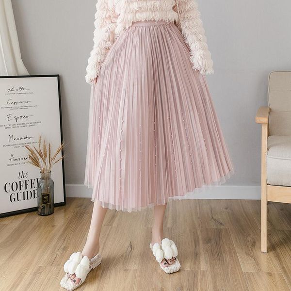 skirts white gauze collaosed pleuche qiu dong female ins super fire nail bead pleated skirt of tall waist organ, Black
skirts white gauze collaosed pleuche qiu dong female ins super fire nail bead pleated skirt of tall waist organ, Black
