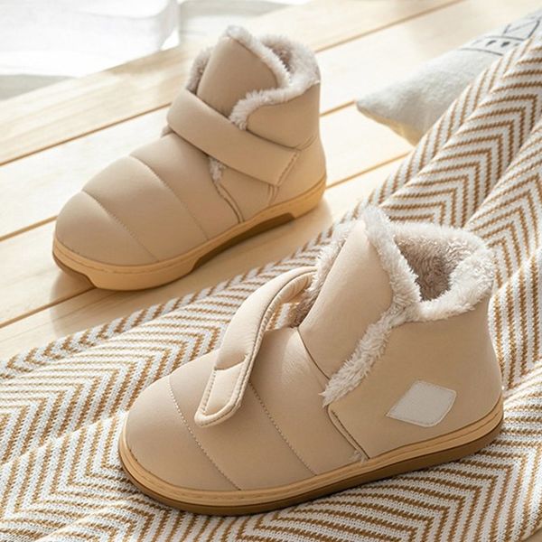 boots women velcro warm furry plush shoes ladies cotton shoes soft bottom female comfortable indoor home slippers winter y201026, Black
boots women velcro warm furry plush shoes ladies cotton shoes soft bottom female comfortable indoor home slippers winter y201026, Black