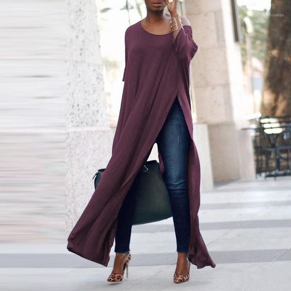 2018 women's arrival long sleeve split shirt 2018 ladies solid color off shoulder sllit long blouse tunic plus sizes shirt1, White
2018 women's arrival long sleeve split shirt 2018 ladies solid color off shoulder sllit long blouse tunic plus sizes shirt1, White