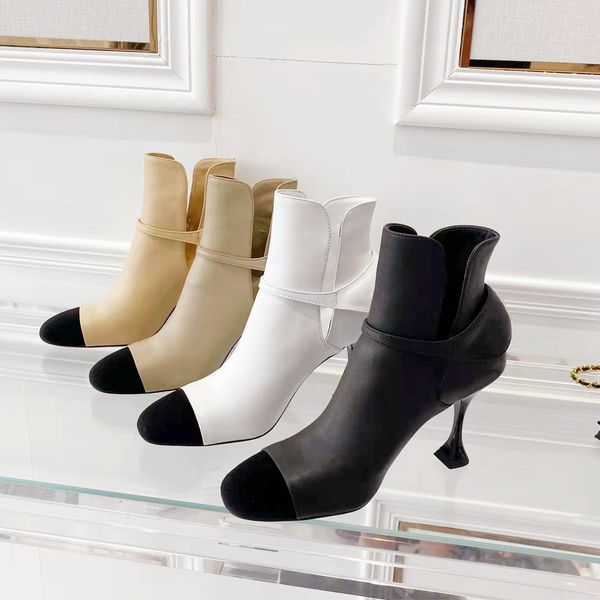 famous designer women ankle boots leather velvet patchwork metal letter buckle decoration stylish high heels shoes stiletto ladies short boo, Black
famous designer women ankle boots leather velvet patchwork metal letter buckle decoration stylish high heels shoes stiletto ladies short boo, Black
