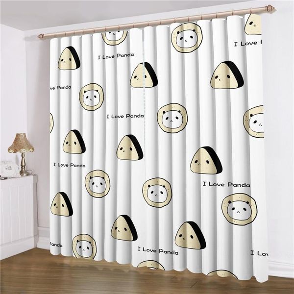 2 panels cartoon window curtains panda animals window treatments 3d print for living room drapes rice ball curtain
2 panels cartoon window curtains panda animals window treatments 3d print for living room drapes rice ball curtain