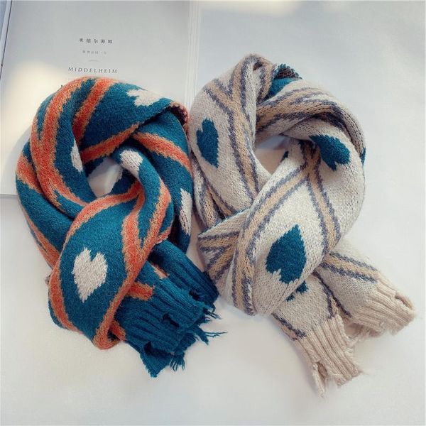 korean style broken tassel knitted scarf for men and women, long warm scarf, winter plaid love wool cold scarf, Blue;gray
korean style broken tassel knitted scarf for men and women, long warm scarf, winter plaid love wool cold scarf, Blue;gray