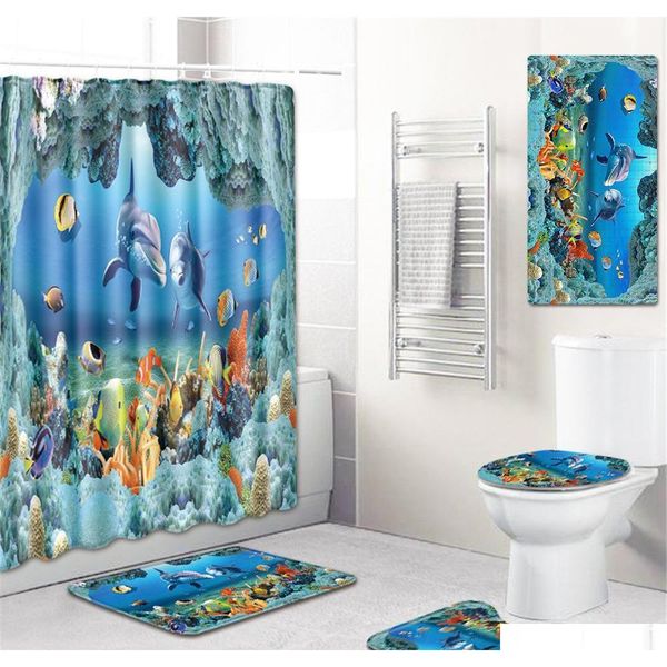 t dolphin bathroom shower curtain set 5 piece bath mat set anti slip carpet bedroom doormat 3d toilet ma qylkeg ppshop01
t dolphin bathroom shower curtain set 5 piece bath mat set anti slip carpet bedroom doormat 3d toilet ma qylkeg ppshop01