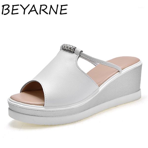 beyarne women slippers sandals wedges platform leather peep toe crystal elegant woman sandals ladies mules summer shoes1, Black
beyarne women slippers sandals wedges platform leather peep toe crystal elegant woman sandals ladies mules summer shoes1, Black