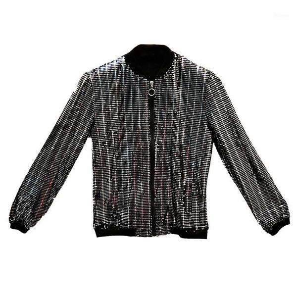 mcikkny men shinny sequins jackets coats long sleeves shiny clothing for nightclub singer stage costume1, Black;brown
mcikkny men shinny sequins jackets coats long sleeves shiny clothing for nightclub singer stage costume1, Black;brown