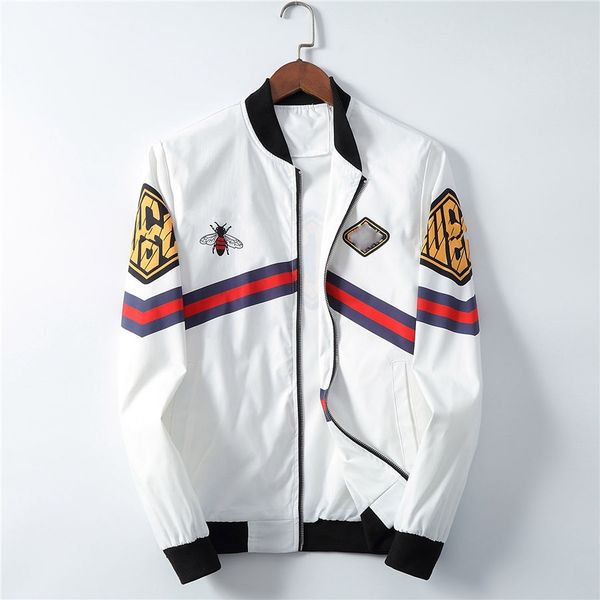 new mens designers winter jacket windbreaker men long sleeve jackets fashion zipper letter pattern outerwear coat, Black;brown
new mens designers winter jacket windbreaker men long sleeve jackets fashion zipper letter pattern outerwear coat, Black;brown