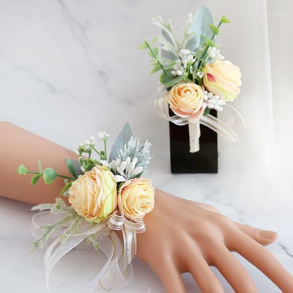 wedding bride and groom corsage xi church wedding bridesmaid sister group wrist flower simulation supplies1
wedding bride and groom corsage xi church wedding bridesmaid sister group wrist flower simulation supplies1