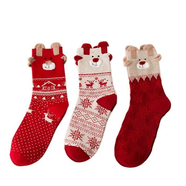 women socks cute cartoon christmas socks autumn winter comfortable cotton warm for girl christmas gift e01, Black;white
women socks cute cartoon christmas socks autumn winter comfortable cotton warm for girl christmas gift e01, Black;white