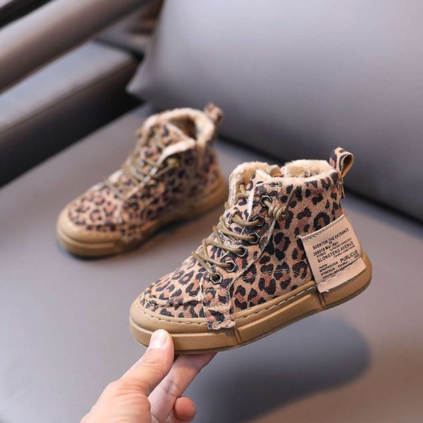 2020 cotton korean children's fashion winter leopard print new men's and women's zhongbangjiarong casual board sho, Black;red
2020 cotton korean children's fashion winter leopard print new men's and women's zhongbangjiarong casual board sho, Black;red