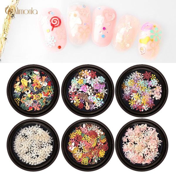 nail glitter 1 bottle colorful mix design sequins snowflake art decals christmas decoration tips beauty tools, Silver;gold
nail glitter 1 bottle colorful mix design sequins snowflake art decals christmas decoration tips beauty tools, Silver;gold