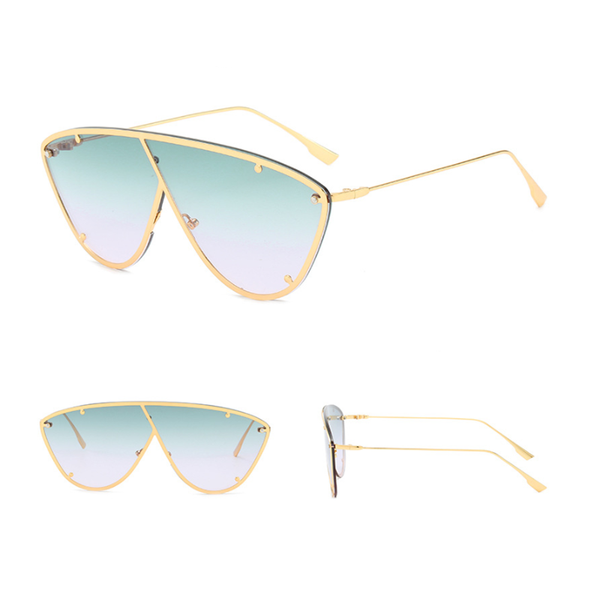sunglasses one piece women men retro rivet rimless sun glasses for female shades eyewear uv400, White;black
sunglasses one piece women men retro rivet rimless sun glasses for female shades eyewear uv400, White;black
