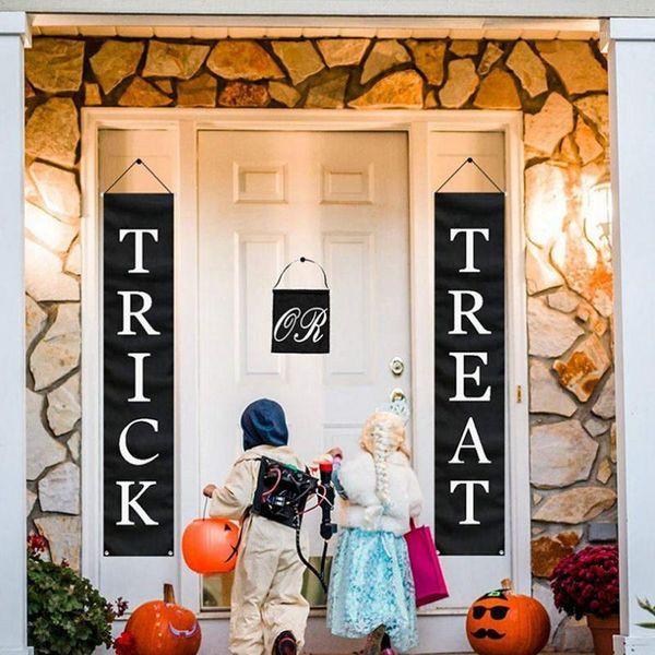 party decoration trick treat halloween banner black flags home doors hanging porch decor accessories door curtain hanging1
party decoration trick treat halloween banner black flags home doors hanging porch decor accessories door curtain hanging1
