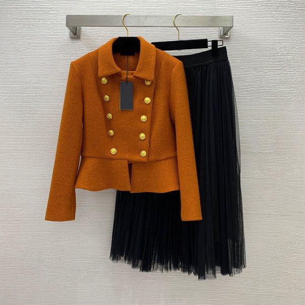 223 2022 spring summer brand same style two piece long pants regular empire lapel neck coat tweed long sleeve fashion casual nishi, White
223 2022 spring summer brand same style two piece long pants regular empire lapel neck coat tweed long sleeve fashion casual nishi, White