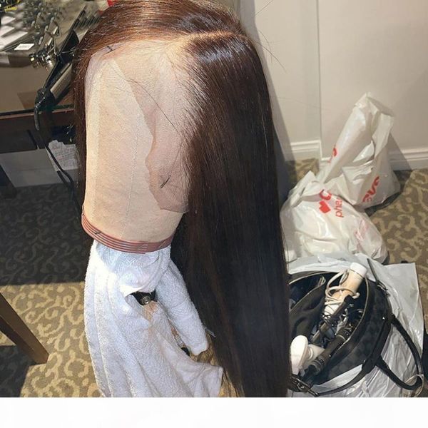 #4 color straight human hair lace wigs with baby hair long brazilian remy 5*5 pu silk base wigs for women with baby, Black;brown
#4 color straight human hair lace wigs with baby hair long brazilian remy 5*5 pu silk base wigs for women with baby, Black;brown