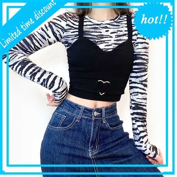 2021 wind autumn winter new fashion striped bottomed shirt solid color suspender vest two piece set for women, White
2021 wind autumn winter new fashion striped bottomed shirt solid color suspender vest two piece set for women, White