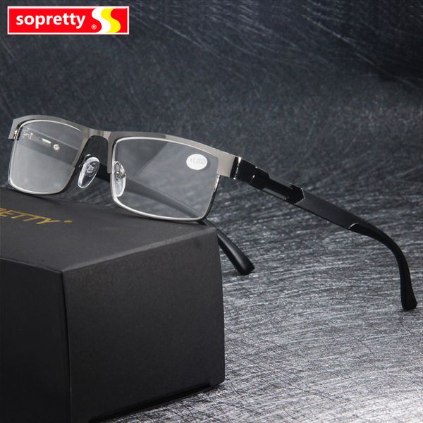 men titanium alloy reading glasses , presbyopia non spherical 12 layer coated eyeglasses (+1.0 +1.5 +2.0 +2.5 +3.0 +3.5+4.0, Silver
men titanium alloy reading glasses , presbyopia non spherical 12 layer coated eyeglasses (+1.0 +1.5 +2.0 +2.5 +3.0 +3.5+4.0, Silver
