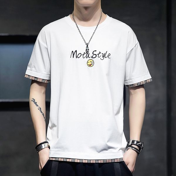 z6uin fashion short men's new summer sleeve letter t-shirt casual korean slim fit wear cotton weart-shirt casual wearclothes men's, Blue
z6uin fashion short men's new summer sleeve letter t-shirt casual korean slim fit wear cotton weart-shirt casual wearclothes men's, Blue