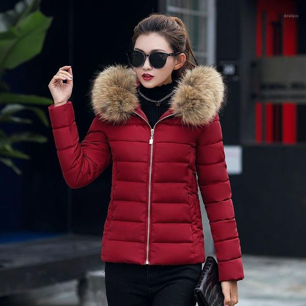 fashion solid chic short fur coat hooded winter down coat female oversize jacket cotton padded wadded parkas wind breaker1, Black;brown
fashion solid chic short fur coat hooded winter down coat female oversize jacket cotton padded wadded parkas wind breaker1, Black;brown