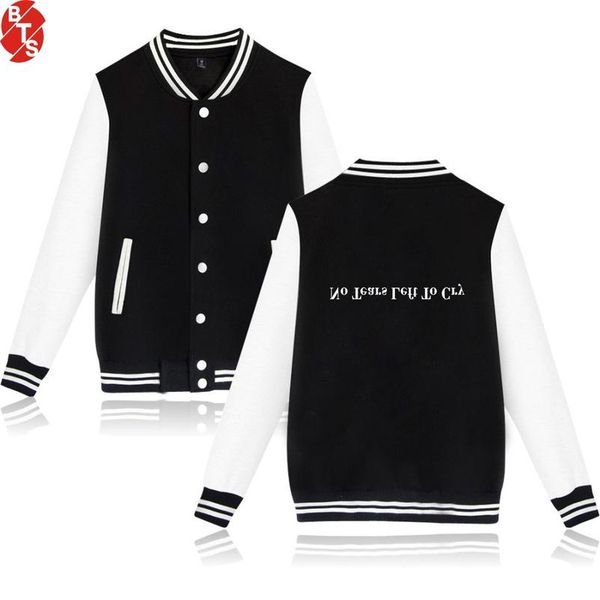 no tears left to cry printed baseball jackets women/men fashion long sleeve casual wear 2018 college style bbycnu, Black
no tears left to cry printed baseball jackets women/men fashion long sleeve casual wear 2018 college style bbycnu, Black