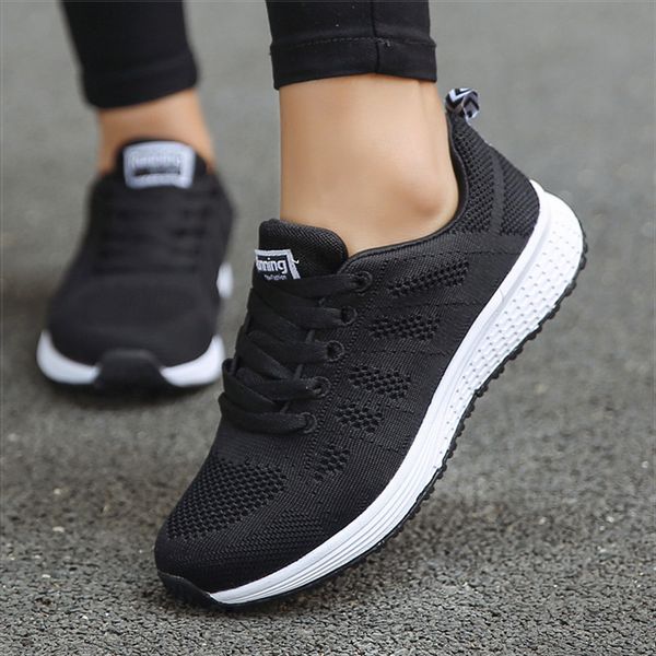 designer women casual shoes fashionable mesh walking civilized shoes women white sneaks women tenis feminino gym sport shoes, Black
designer women casual shoes fashionable mesh walking civilized shoes women white sneaks women tenis feminino gym sport shoes, Black