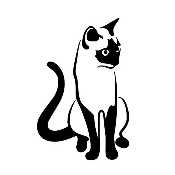 car sticker creative pet cat car sticker art cute ornament decoration car sticker cover scratch black/white, 18cm*12cm
car sticker creative pet cat car sticker art cute ornament decoration car sticker cover scratch black/white, 18cm*12cm