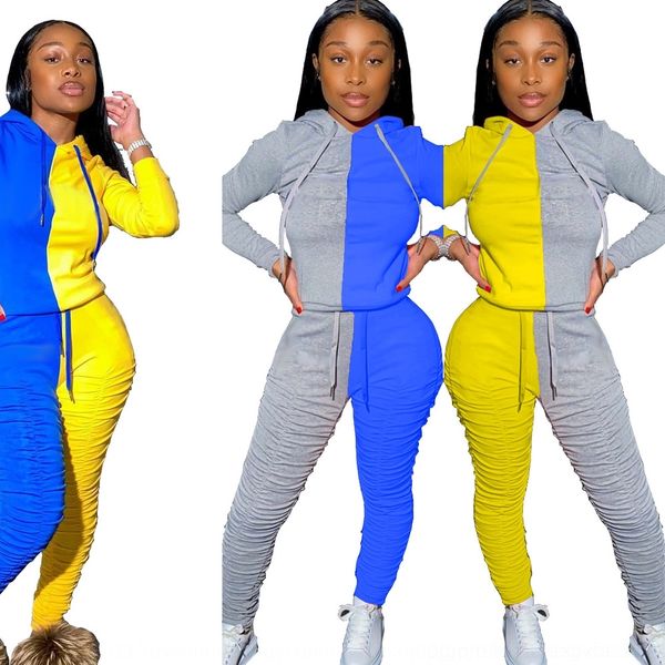 6psyr m098 two-color two-color stitching pleated long fashion pants fashion sleeve pleated suit hooded sports casual women's suit nerwn, Black;gray
6psyr m098 two-color two-color stitching pleated long fashion pants fashion sleeve pleated suit hooded sports casual women's suit nerwn, Black;gray
