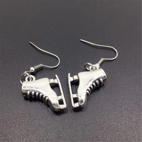 hoop & huggie creative skate earrings pendant jewelry figure skating dangle 3d for lover hombre gift, Golden;silver
hoop & huggie creative skate earrings pendant jewelry figure skating dangle 3d for lover hombre gift, Golden;silver