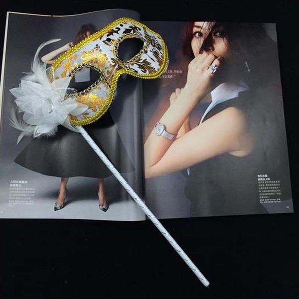 cloth new flower party coated masks side gold venetian masquerade party mask on stick carnival halloween costume mix col 
cloth new flower party coated masks side gold venetian masquerade party mask on stick carnival halloween costume mix col