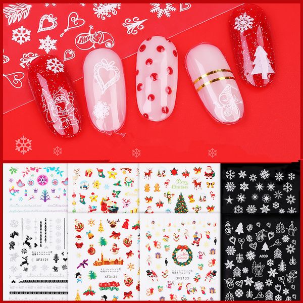 christmas nail art decals decoration self adhesive nail art stickers manicure sticker for nail tips design f650, Silver;gold
christmas nail art decals decoration self adhesive nail art stickers manicure sticker for nail tips design f650, Silver;gold