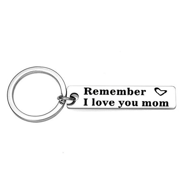 fashion accessoriess remember i love you mom dad son daughter family jewelry stainless steel pendant charm keychain key rings, Slivery;golden
fashion accessoriess remember i love you mom dad son daughter family jewelry stainless steel pendant charm keychain key rings, Slivery;golden
