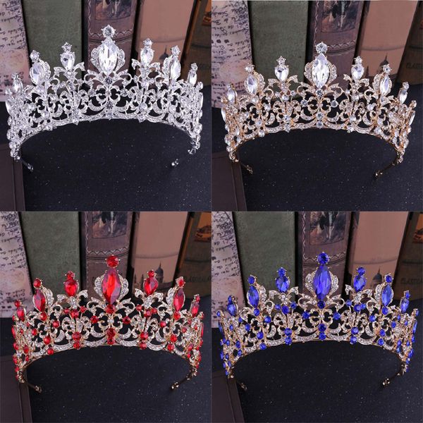 новый старинный золотой барокко tiara для королевы невесты crystal crowns bridal свадьба мода волос ювелирные изделия свадебные аксессуары, Golden;silver
новый старинный золотой барокко tiara для королевы невесты crystal crowns bridal свадьба мода волос ювелирные изделия свадебные аксессуары, Golden;silver