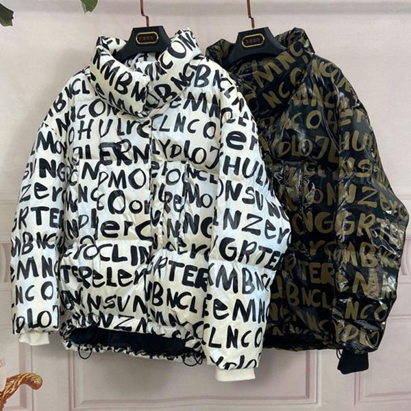2020 new down jacket winter women's coat parka fashion shiny letter short white duck down coats female warm outerwear dh1711, Black
2020 new down jacket winter women's coat parka fashion shiny letter short white duck down coats female warm outerwear dh1711, Black