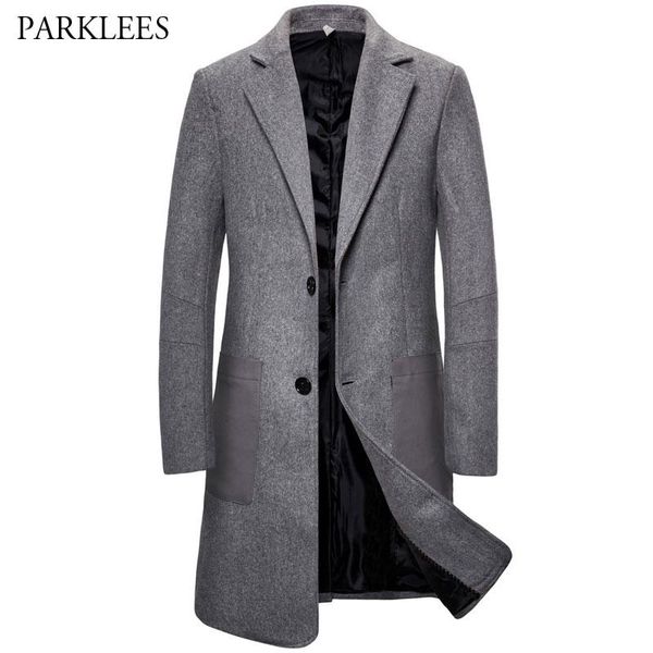 winter long trench coat men 2020 brand single breasted mens patchwork overcoat jackets casual slim fit manteau homme gray coats, Black
winter long trench coat men 2020 brand single breasted mens patchwork overcoat jackets casual slim fit manteau homme gray coats, Black