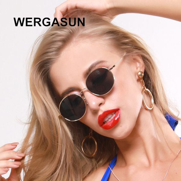 sunglasses wergasun classic round women vintage retro sun glasses female ladies driving metal eyewear uv400, White;black
sunglasses wergasun classic round women vintage retro sun glasses female ladies driving metal eyewear uv400, White;black