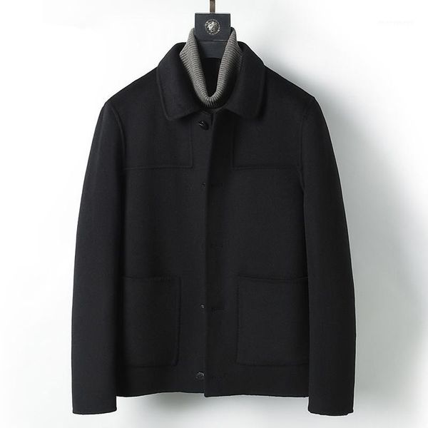 men's wool & blends 2021 coat men autumn winter woolen down jacket korean overcoat coats abrigo hombre mc19d054 kj42901, Black
men's wool & blends 2021 coat men autumn winter woolen down jacket korean overcoat coats abrigo hombre mc19d054 kj42901, Black