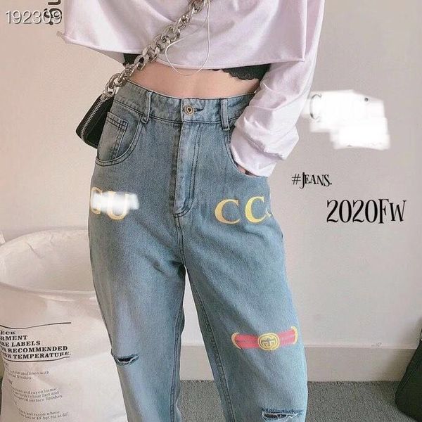 new popular logo ripped jeans, alphabet logo printing, ins casual, versatile, slim bottoms, Blue
new popular logo ripped jeans, alphabet logo printing, ins casual, versatile, slim bottoms, Blue
