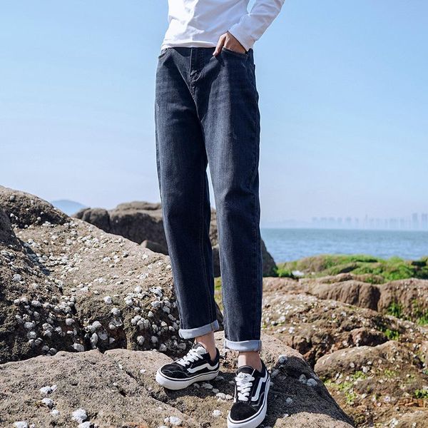 johnature women denim harem pants high waist button trouser 2020 autumn new elasticity pockets female casual pants, Black;white
johnature women denim harem pants high waist button trouser 2020 autumn new elasticity pockets female casual pants, Black;white